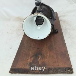 Antique Coffee Grinder Cast Iron Wall Mounted Mill Moulin cafe Kaffeemuehle