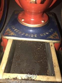 Antique Coffee Grinder Enterprise mfg #3