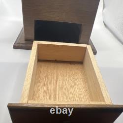 Antique Coffee Grinder Handle Handmade ART Cremation Rare Old IRON Cast Urn Ashe