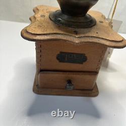 Antique Coffee Grinder Java Vintage