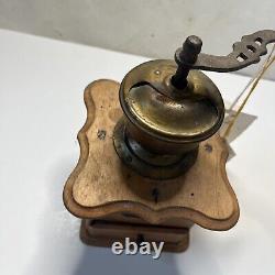 Antique Coffee Grinder Java Vintage