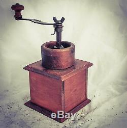 Antique Coffee Grinder MILL Moulin Cafe Molinillo caffe Kaffeemuehle rare