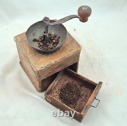 Antique Coffee Grinder Mill Kaffeemühle Moulin Cafe Molinillo Macinacaffe