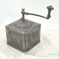 Antique Coffee Grinder Mill Moulin Cafe Molinillo caffe Kaffeemuehle metal