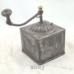 Antique Coffee Grinder Mill Moulin Cafe Molinillo caffe Kaffeemuehle metal