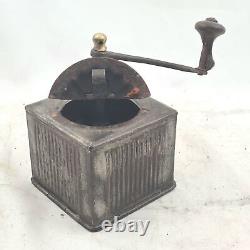 Antique Coffee Grinder Mill Moulin Cafe Molinillo caffe Kaffeemuehle metal