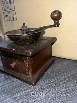 Antique Coffee Grinder Mill No. 66 Vintage