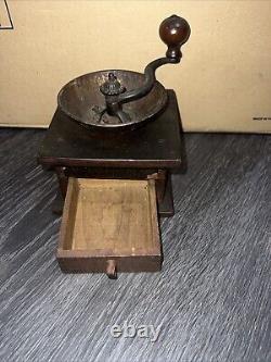 Antique Coffee Grinder Mill No. 66 Vintage