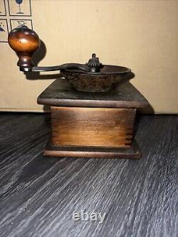 Antique Coffee Grinder Mill No. 66 Vintage