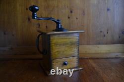 Antique Coffee Grinder Mill in Pristine Condition Working