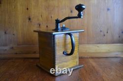 Antique Coffee Grinder Mill in Pristine Condition Working