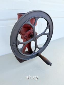 Antique Coffee Grinder No. 1-1/2 Burr Grain Mill Cast Iron