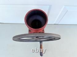 Antique Coffee Grinder No. 1-1/2 Burr Grain Mill Cast Iron