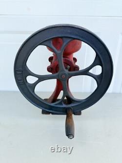 Antique Coffee Grinder No. 1-1/2 Burr Grain Mill Cast Iron