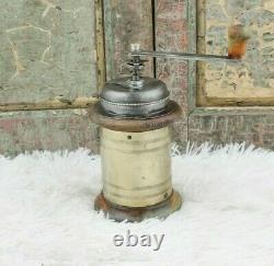 Antique Coffee Grinder Round Mill Moulin Cafe Molinillo caffe Kaffeemuehle