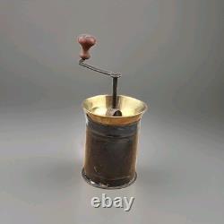 Antique Coffee Grinder Round Mill Moulin Cafe Molinillo caffe Kaffeemuehle