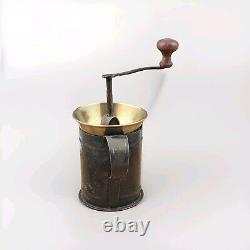 Antique Coffee Grinder Round Mill Moulin Cafe Molinillo caffe Kaffeemuehle