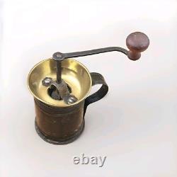 Antique Coffee Grinder Round Mill Moulin Cafe Molinillo caffe Kaffeemuehle