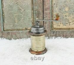 Antique Coffee Grinder Round Mill Moulin Cafe Molinillo caffe Kaffeemuehle