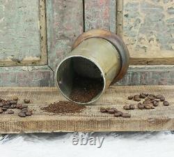 Antique Coffee Grinder Round Mill Moulin Cafe Molinillo caffe Kaffeemuehle