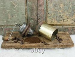 Antique Coffee Grinder Round Mill Moulin Cafe Molinillo caffe Kaffeemuehle