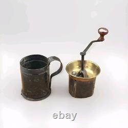 Antique Coffee Grinder Round Mill Moulin Cafe Molinillo caffe Kaffeemuehle
