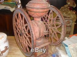 Antique Coffee Grinder SWIFT MILL #14 Cast Iron Lane Brothers Poughkeepsie NY