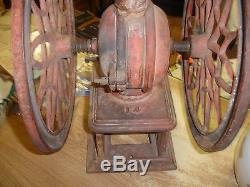 Antique Coffee Grinder SWIFT MILL #14 Cast Iron Lane Brothers Poughkeepsie NY