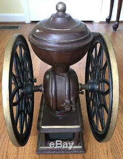 Antique Coffee Grinder SWIFT MILL 14 Cast Iron Lane Brothers Poughkeepsie NY
