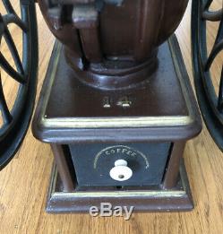 Antique Coffee Grinder SWIFT MILL 14 Cast Iron Lane Brothers Poughkeepsie NY