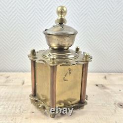 Antique Coffee Grinder Solid Brass Mill Moulin Cafe Molinillo Kaffeemuehle