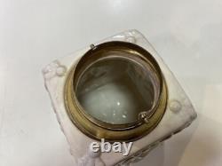 Antique Coffee Mill Ceramic Vintage Italian Handcrafted Coffee Grinder Rare