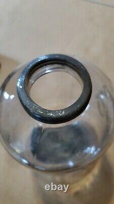 Antique Coffee Mill Grinder Arcade Crystal No 3 Complete with Catch Cup