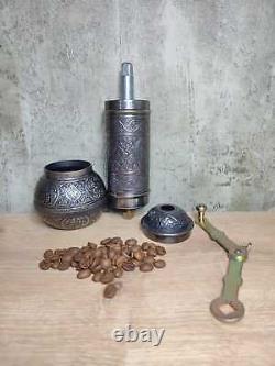 Antique Coffee and Spice Mill Adjustable Mill