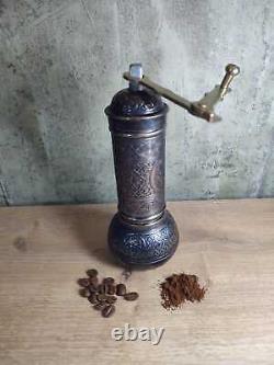 Antique Coffee and Spice Mill Adjustable Mill