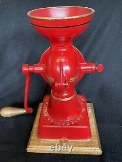 Antique Completely Restored ENTERPRISE EARLY No. 1 COFFEE MILL GRINDER