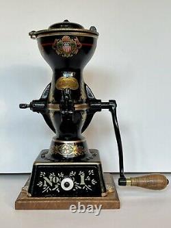 Antique Completely Restored ENTERPRISE No. 1 COFFEE MILL GRINDER