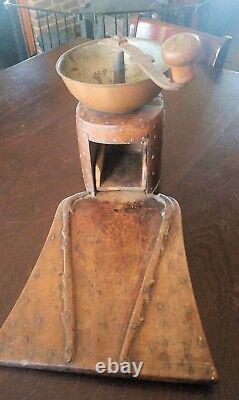 Antique Constantinople signed coffee grinder