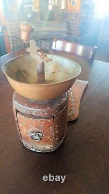 Antique Constantinople signed coffee grinder