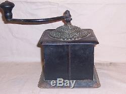 Antique Crown Coffee Mill Made By Landers Frary & Clark, No. 10 Coffee Grinder