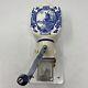 Antique De Ve Blue Delft Windmill Wall Mount Coffee Grinder, Untested