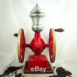 Antique ELMA No 4 Coffee Grinder Spanish cast-iron Mill Moulin cafe Molinillo