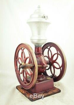 Antique ELMA No 6 Coffee Grinder Spanish cast-iron Mill Moulin cafe Molinillo