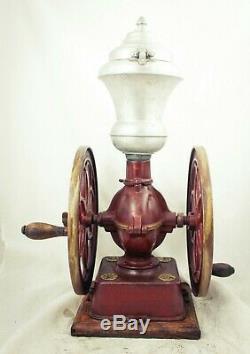 Antique ELMA No 6 Coffee Grinder Spanish cast-iron Mill Moulin cafe Molinillo