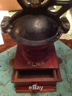 Antique ELMA SPANISH Coffee Grinder Mill