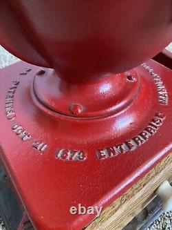 Antique ENTERPRISE 1873 PHILADELPHIA PA COFFEE GRINDER #9