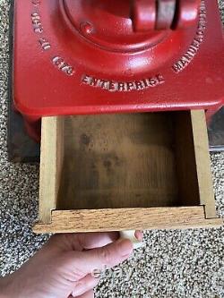 Antique ENTERPRISE 1873 PHILADELPHIA PA COFFEE GRINDER #9