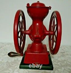 Antique ENTERPRISE Coffee Grinder Mill 1873 Philadelphia PA Original Paint NICE