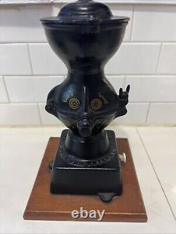 Antique ENTERPRISE EARLY No. 1 COFFEE MILL GRINDER EXCELLENT Condition