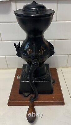 Antique ENTERPRISE EARLY No. 1 COFFEE MILL GRINDER EXCELLENT Condition